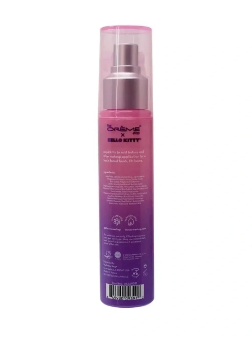 The Crème Shop x Hello Kitty Makeup Perfecting Mist Primer & Setting Spray